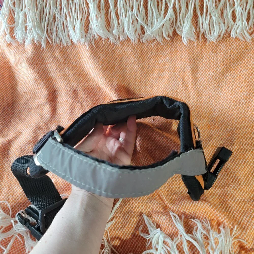Dean & Tyler Orange And Black Working Dog/Pet Harness Size XX-Small